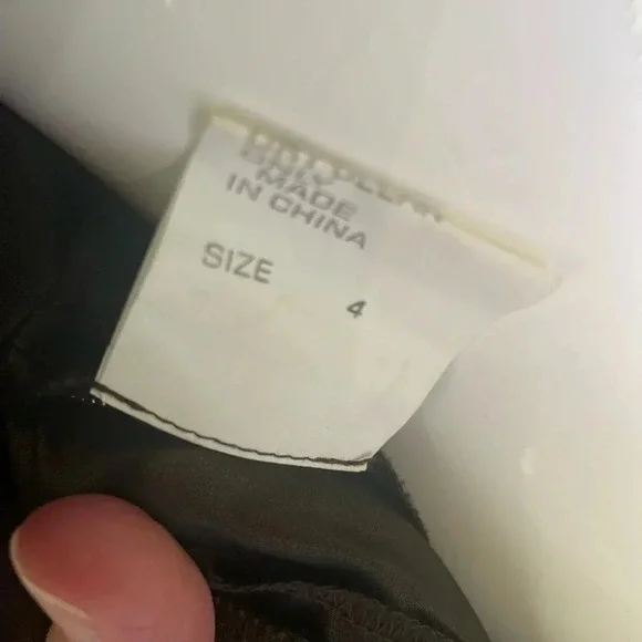 Tadashi Shoji Collection Brown Formal Fit and Flare Dress. Size 4 - Picture 7 of 15